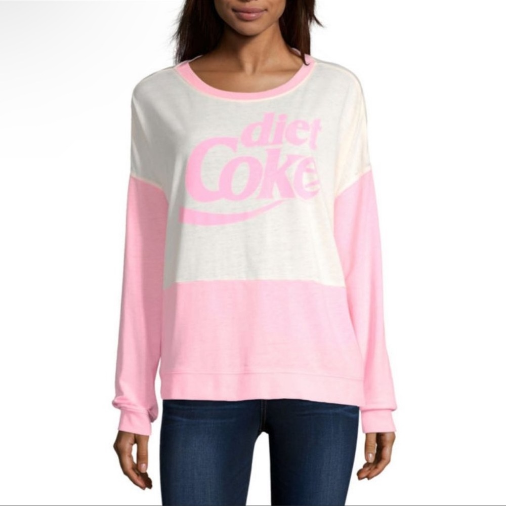 Pink Diet Coke Crewneck